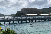 Coral World and hurricane damaged resort